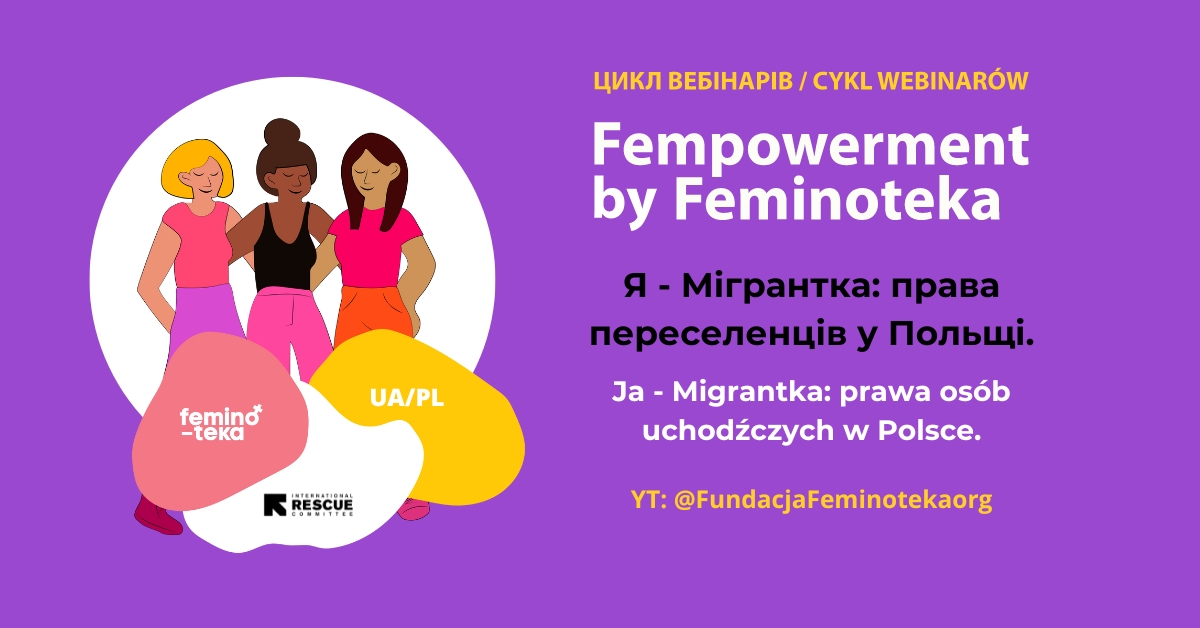 event-Webinar: Jestem migrantką: prawa migrantów w Polsce-2023-08-24 12:00