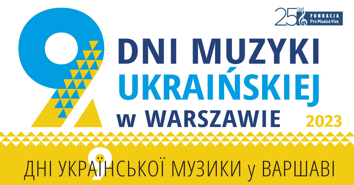 event-9. Dni Muzyki Ukraińskiej w Warszawie-2023-09-03 19:00